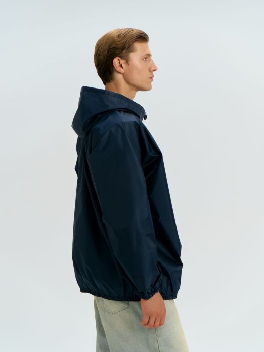 фото Дождевик-анорак Alatau, укороченный, темно-синий, единый размер