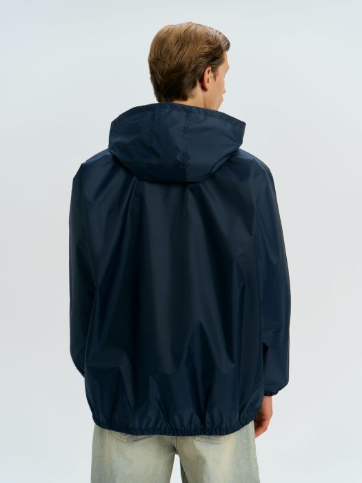 фото Дождевик-анорак Alatau, укороченный, темно-синий, единый размер