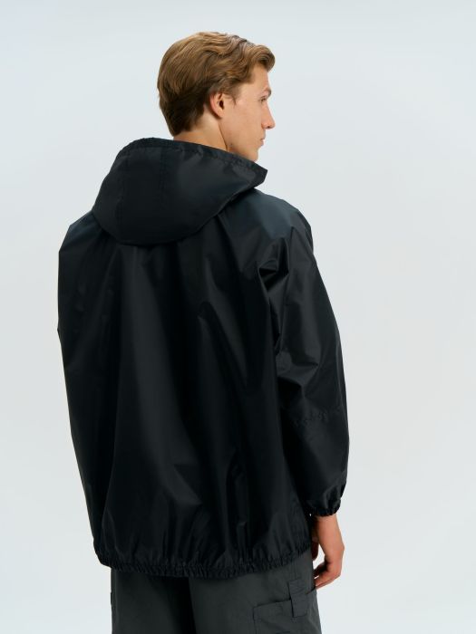 фото Дождевик-анорак Alatau, укороченный, черный, единый размер