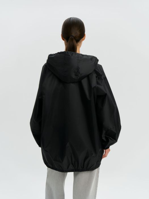 фото Дождевик-анорак Alatau, укороченный, черный, единый размер