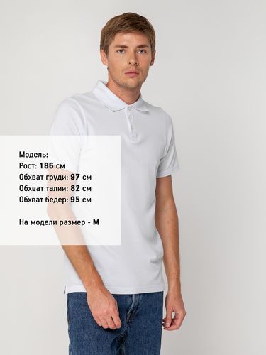 фото Рубашка поло мужская Virma light, белая, размер 3XL