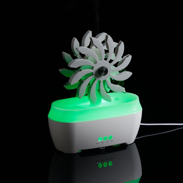 фото Увлажнитель-ароматизатор Steam Spin, белый с серым