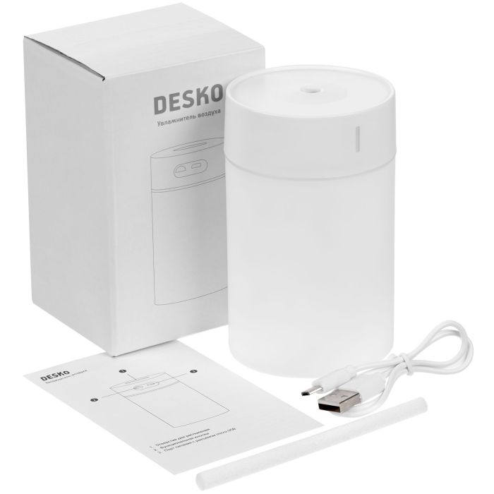 фото Настольный увлажнитель Desko, белый