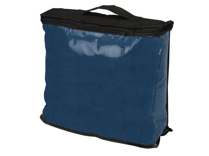 фото Плед "Тедди", тёмно-синий