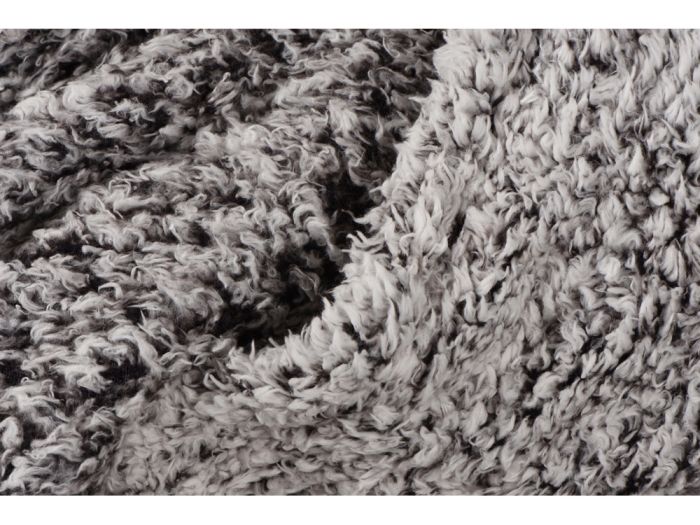 фото Плед флисовый "Ally", 125х150 см, цвет бело-черный