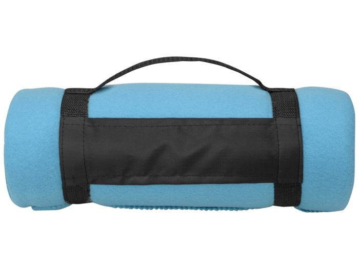 фото Плед флисовый "Нежность" 152*127 см цвет голубой