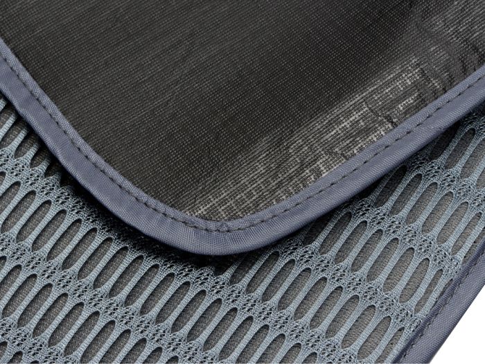 фото Плед для пикника «Module» с дышащей поверхностью, темно-серый