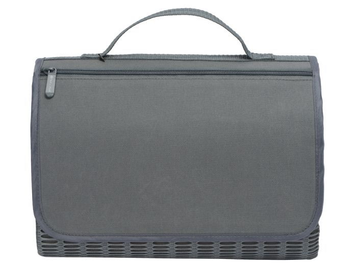 фото Плед для пикника «Module» с дышащей поверхностью, темно-серый