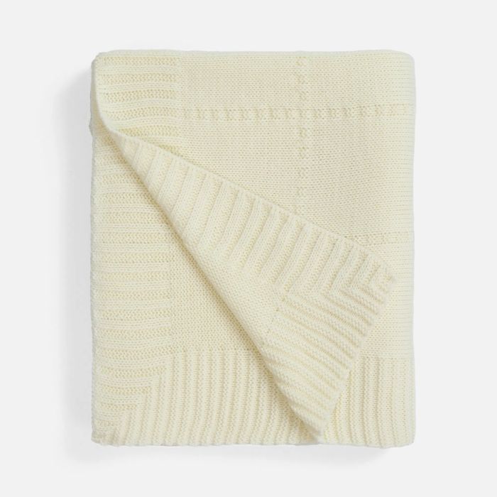 фото Плед Quadrisma, белый (молочный)