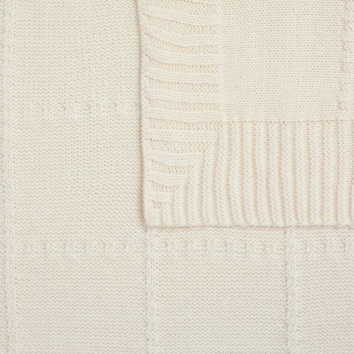 фото Плед Quadrisma, белый (молочный)