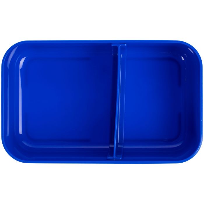 фото Ланчбокс Lunch Hour, белый с синим