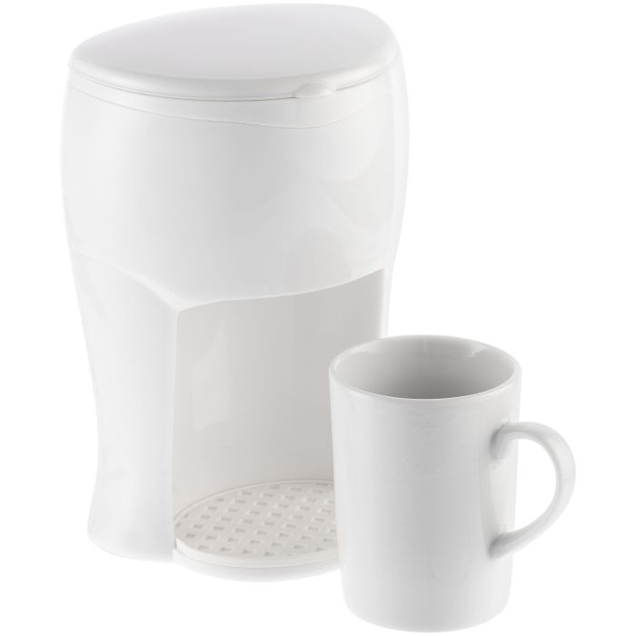 фото Электрическая кофеварка Elixir, белая