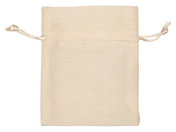 фото Мешок для подарка маленький, цвет натуральный