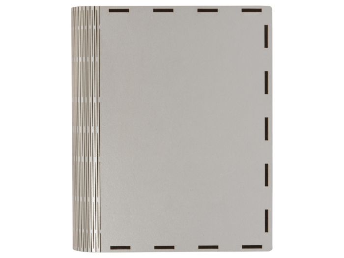 фото Деревянная коробка с резной крышкой "Книга", L