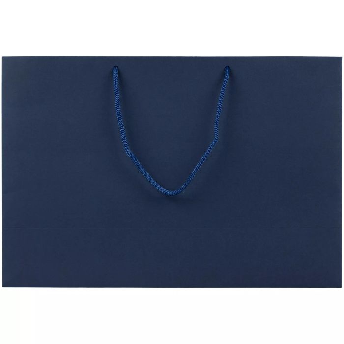 фото Пакет бумажный Ample Thin M, синий