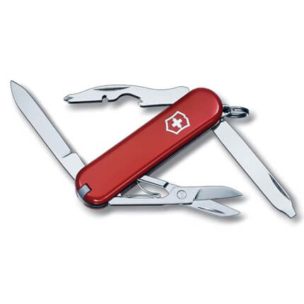 фото Нож-брелок VICTORINOX Rambler, 58 мм, 10 функций, красный