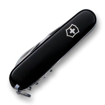 фото Нож перочинный VICTORINOX Spartan, 91 мм, 12 функций, чёрный