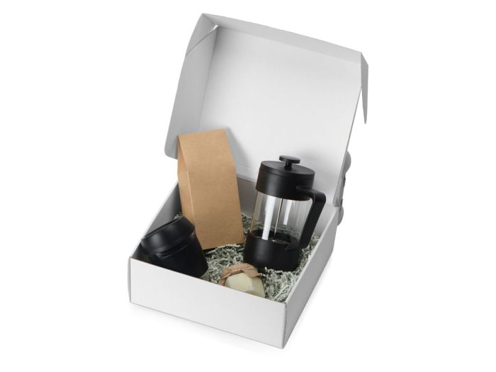 фото Подарочный набор «Бодрое утро», белый/черный